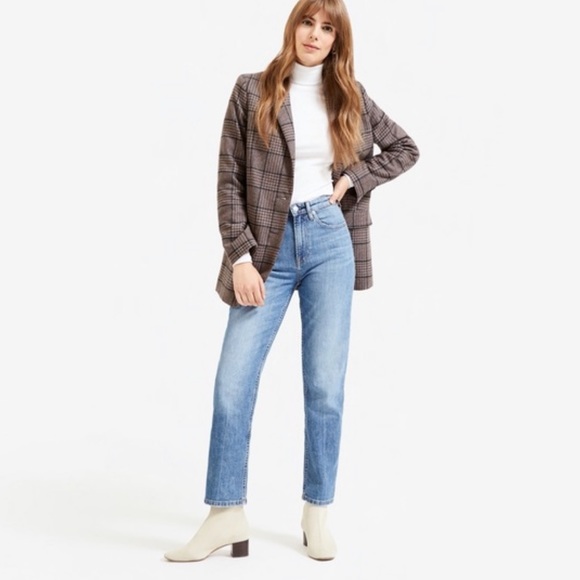 Everlane Denim - Everlane “the high rise straight jean”